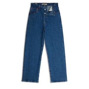 Levi's Straight Leg Blue Jeans